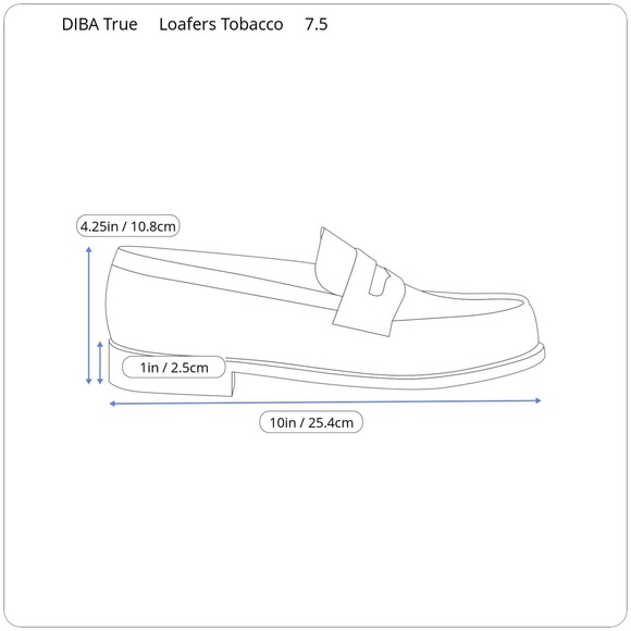 Diba True D'Orsay Leather Loafers Flats Shoes Womens 7.5 Tobacco Brown Slip On - Picture 2 of 12